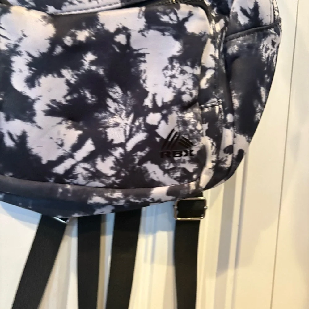 RBX Black‎ And White Tie Dye Backpack